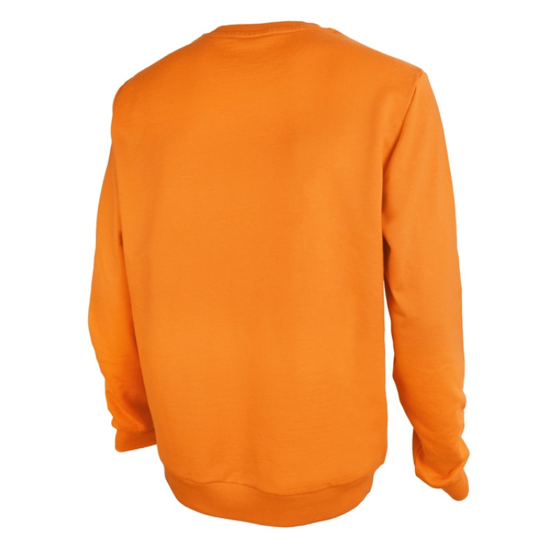 Свитшот "Motion" унисекс с начесом, оранжевый