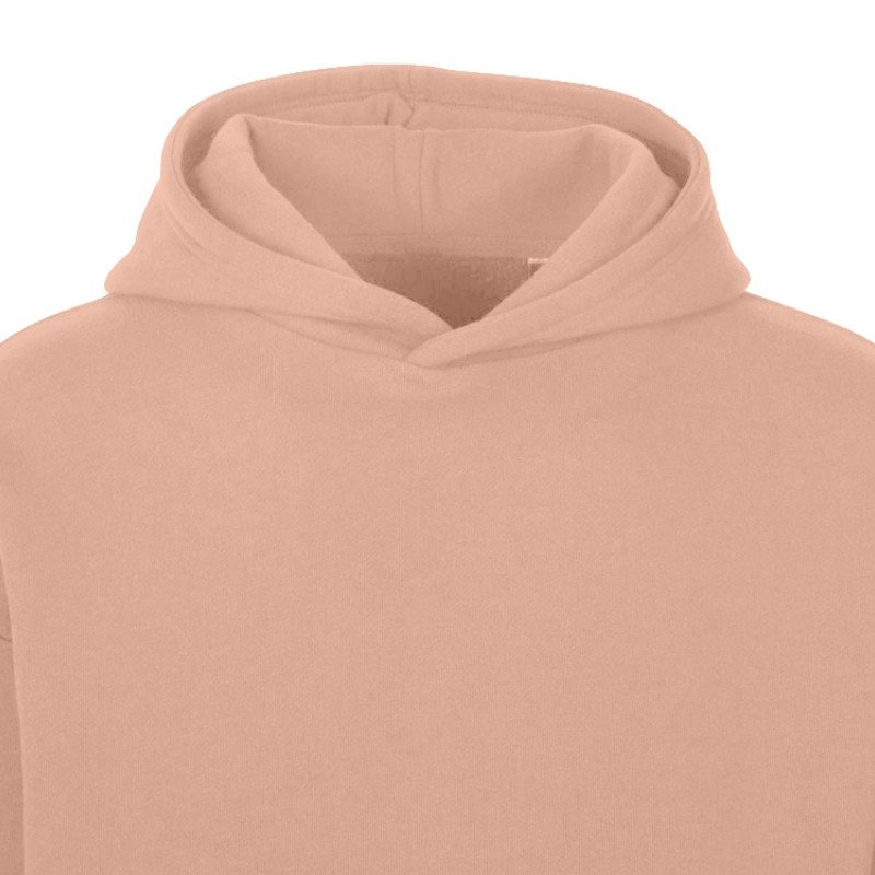 Толстовка с капюшоном оверсайз «Berlin» унисекс, лосось