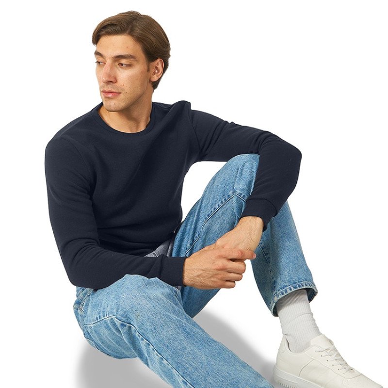 Толстовка промо "London" мужская, темно-синий