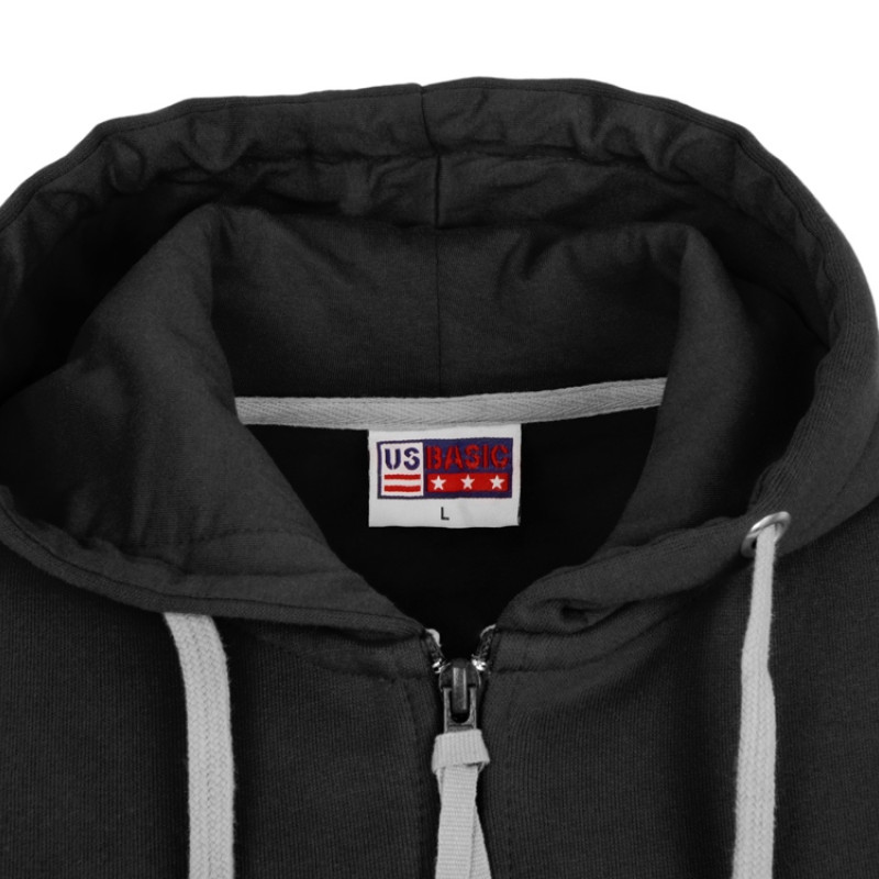 Толстовка на молнии "Perform" женская, черный