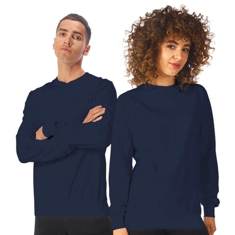 Свитшот «Warsaw» 220гр, унисекс, темно-синий