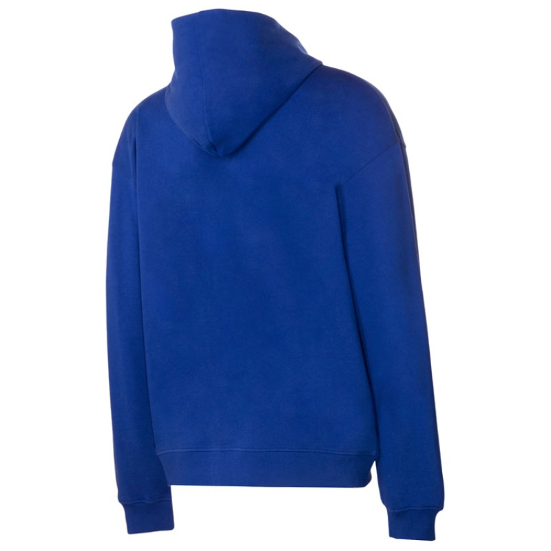 Толстовка оверсайз с капюшоном на молнии «Monaco», синий классический