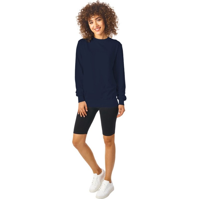 Свитшот «Warsaw» 220гр, унисекс, темно-синий