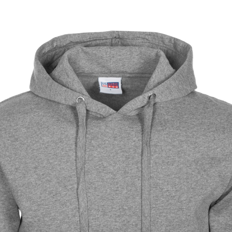 Толстовка с капюшоном "Amsterdam" мужская, серый меланж
