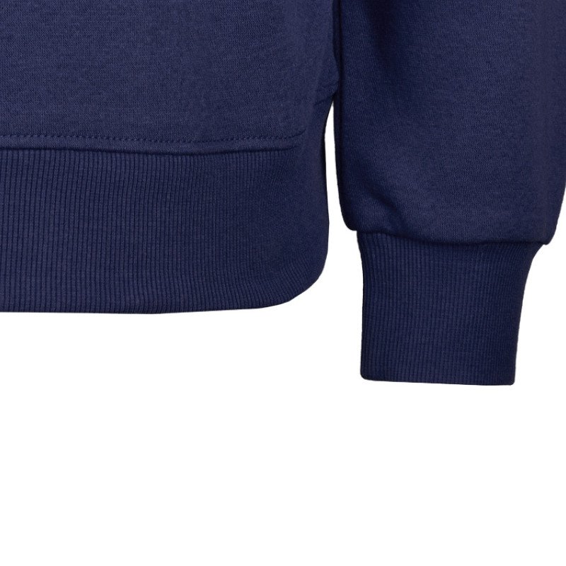 Толстовка с капюшоном оверсайз «Lisbon» унисекс, темно-синий