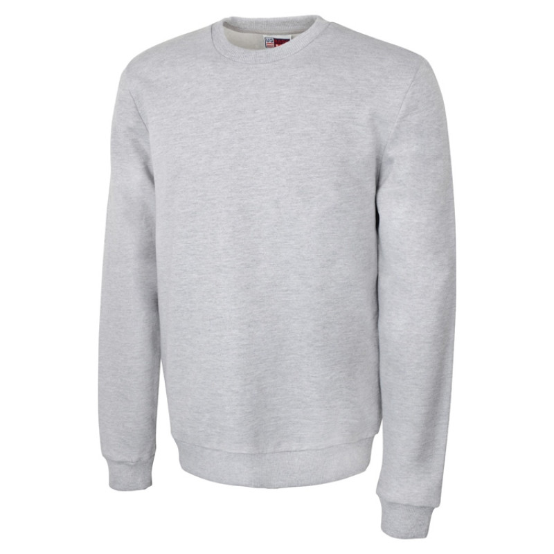 Свитшот "Motion" унисекс с начесом, серый меланж