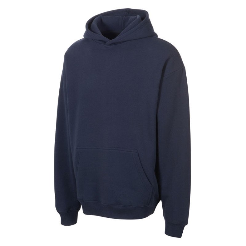 Толстовка с капюшоном оверсайз «Berlin» унисекс, темно-синий