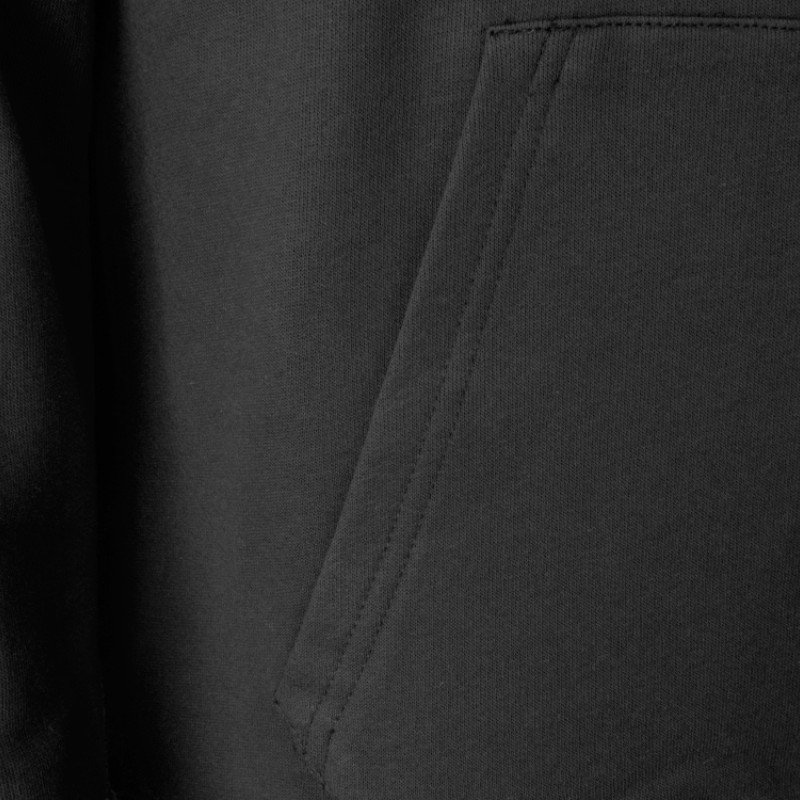 Толстовка унисекс "Stream" с капюшоном, черный