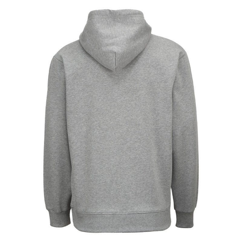Толстовка с капюшоном оверсайз «Lisbon» унисекс, серый меланж