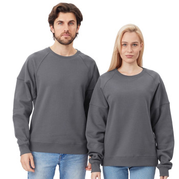 Свитшот оверсайз «Paris», унисекс, темно-серый