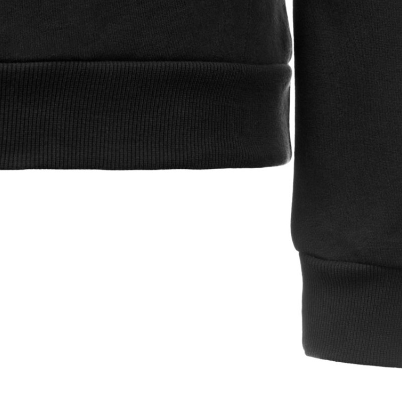 Толстовка с капюшоном "Amsterdam" мужская, черный/серый меланж