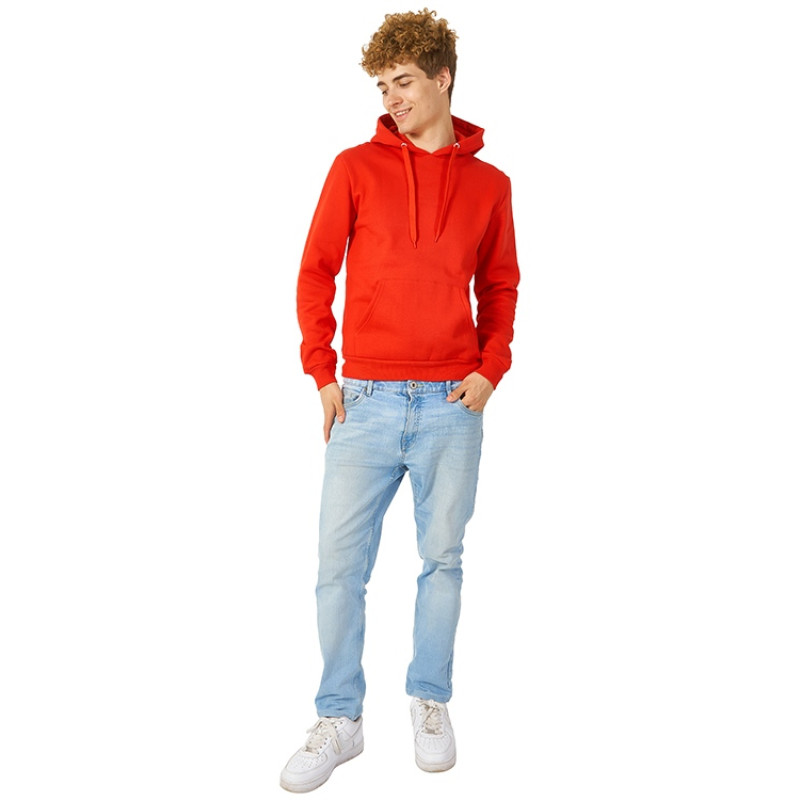 Толстовка с капюшоном "Amsterdam" мужская, красный