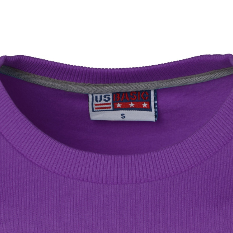 Свитшот "Motion" унисекс с начесом,  фиолетовый