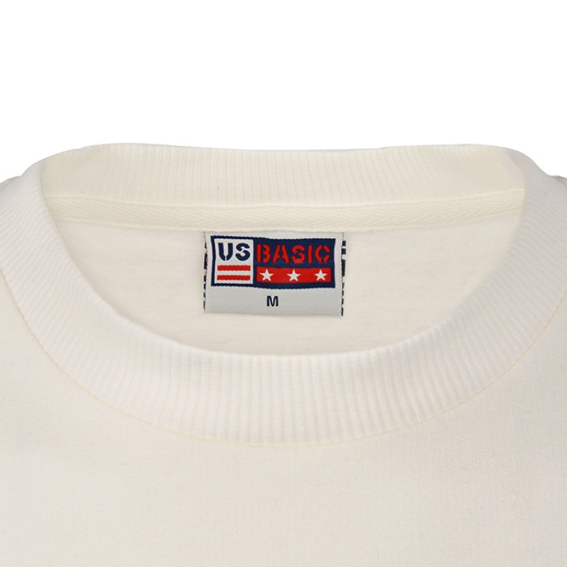 Свитшот "Motion" унисекс с начесом, белый