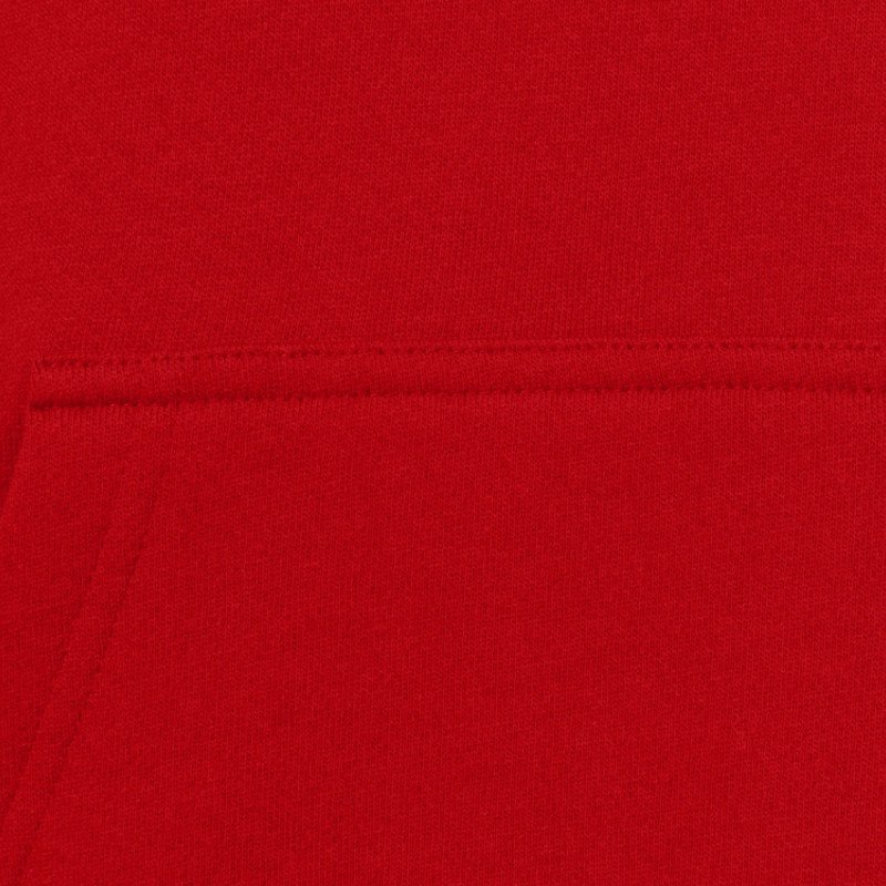 Толстовка с капюшоном оверсайз «Berlin» унисекс, красный