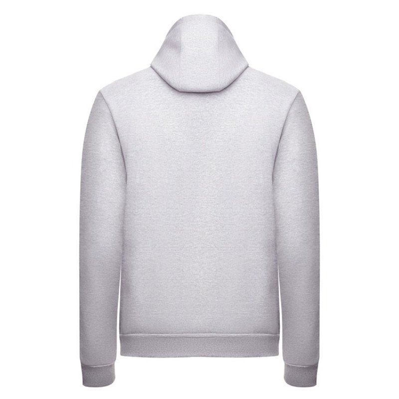 Толстовка унисекс "Stream" с капюшоном, серый меланж