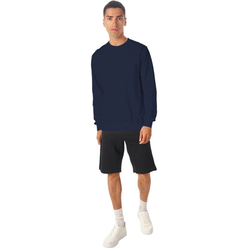 Свитшот «Warsaw» 220гр, унисекс, темно-синий