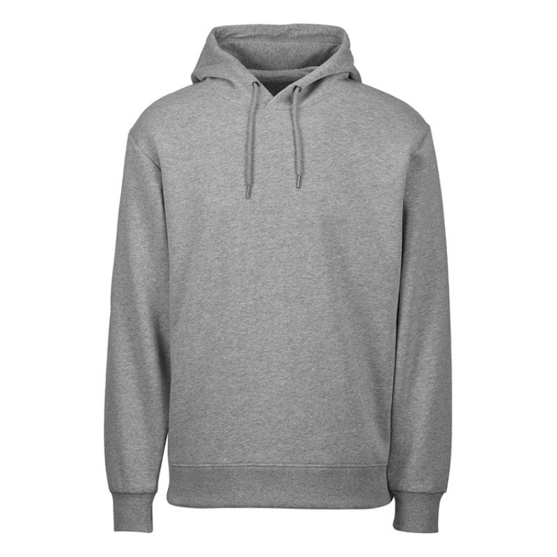 Толстовка с капюшоном оверсайз «Lisbon» унисекс, серый меланж