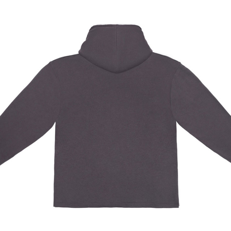 Худи оверсайз «Alpha.01» унисекс, темно-серый