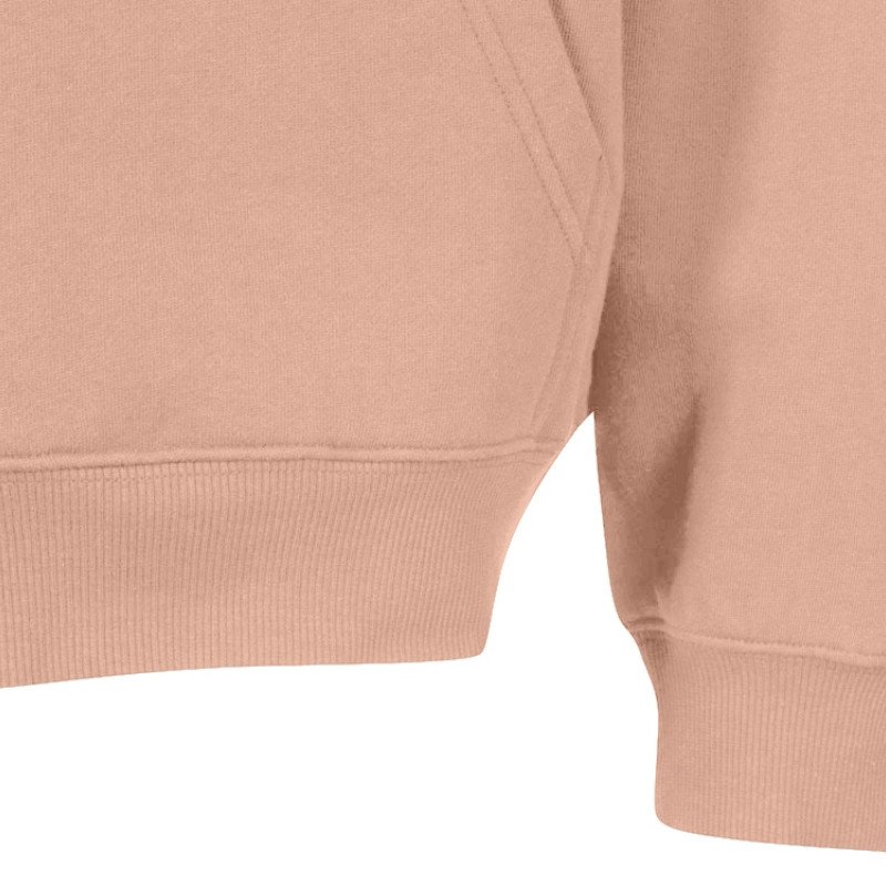 Толстовка с капюшоном оверсайз «Berlin» унисекс, лосось