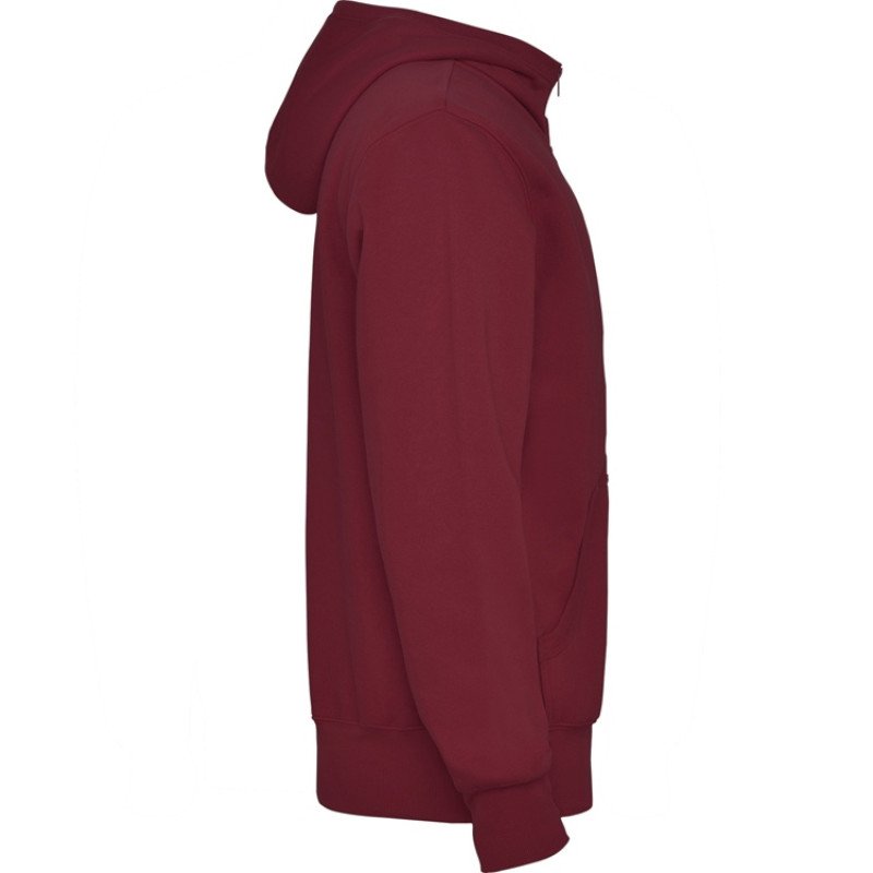 Толстовка на молнии "Montblanc" унисекс, гранатовый