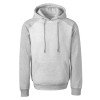 Толстовка с капюшоном «Dublin» мужская, серый меланж/белый меланж