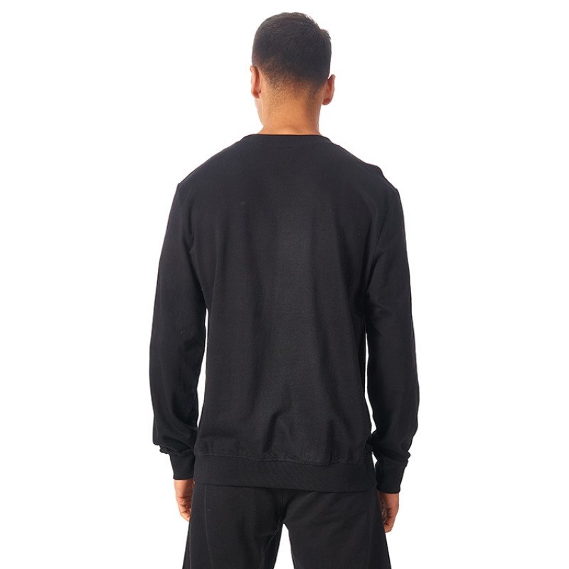 Свитшот «Warsaw» 220гр, унисекс, черный