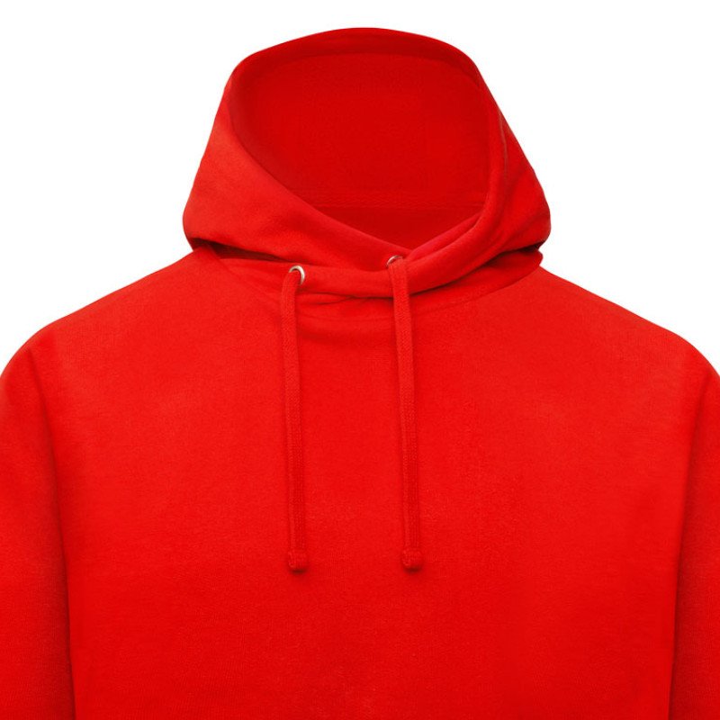 Толстовка унисекс "Stream" с капюшоном, красный