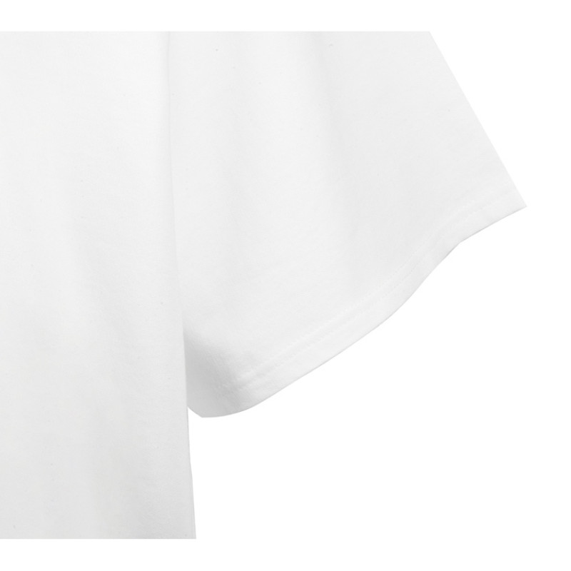 Худи оверсайз с коротким рукавом «Warsaw» унисекс, белый