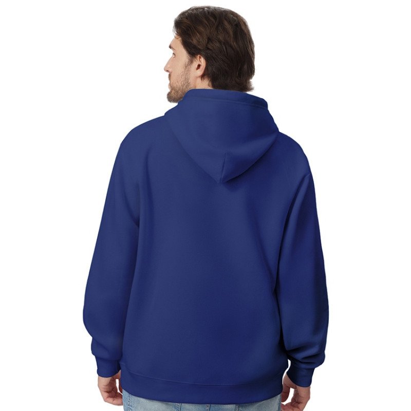 Толстовка с капюшоном оверсайз «Lisbon» унисекс, классический синий