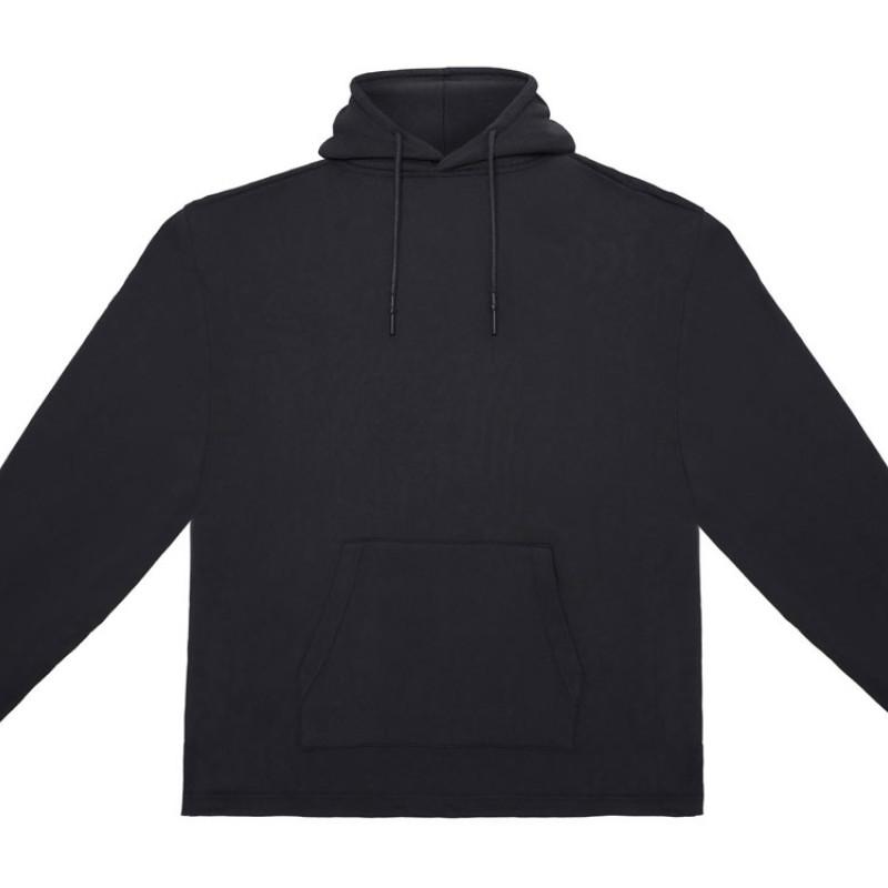 Худи оверсайз «Alpha.01» унисекс, черный