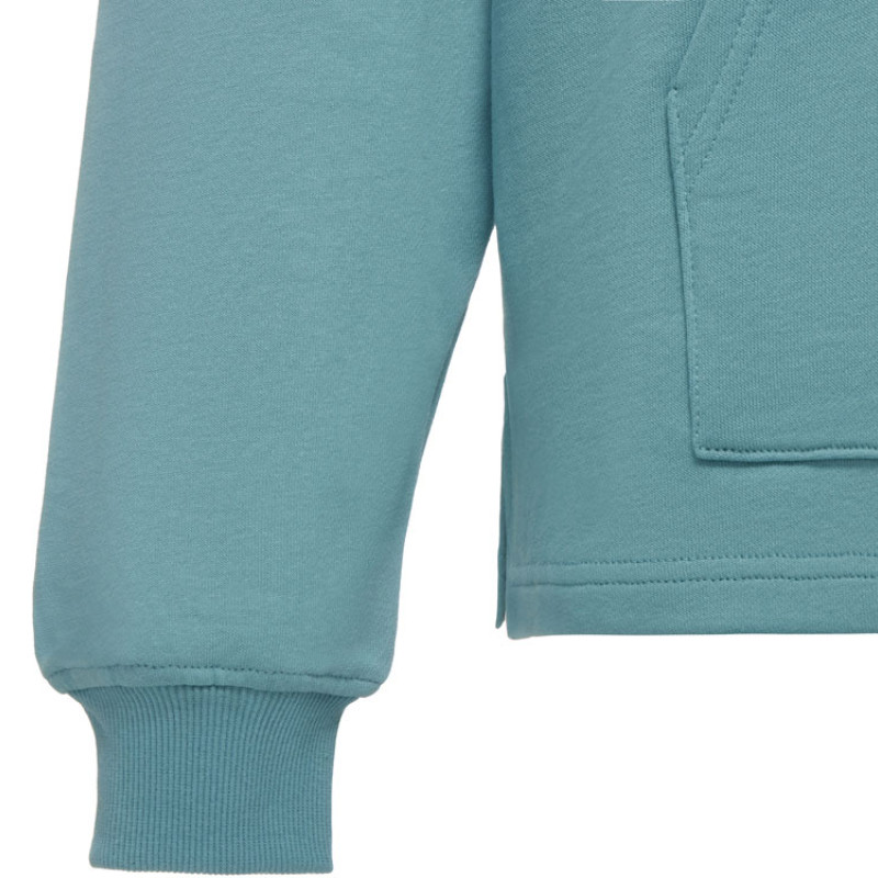 Худи оверсайз «Alpha.01» унисекс, пыльный бирюзовый