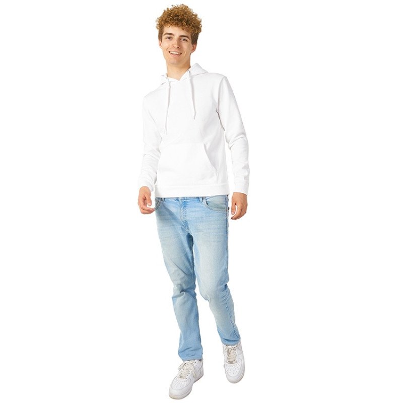Толстовка с капюшоном "Amsterdam" мужская, белый