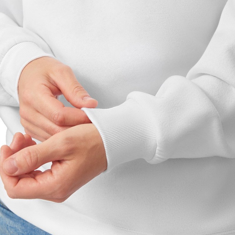 Толстовка с капюшоном оверсайз «Lisbon» унисекс, белый