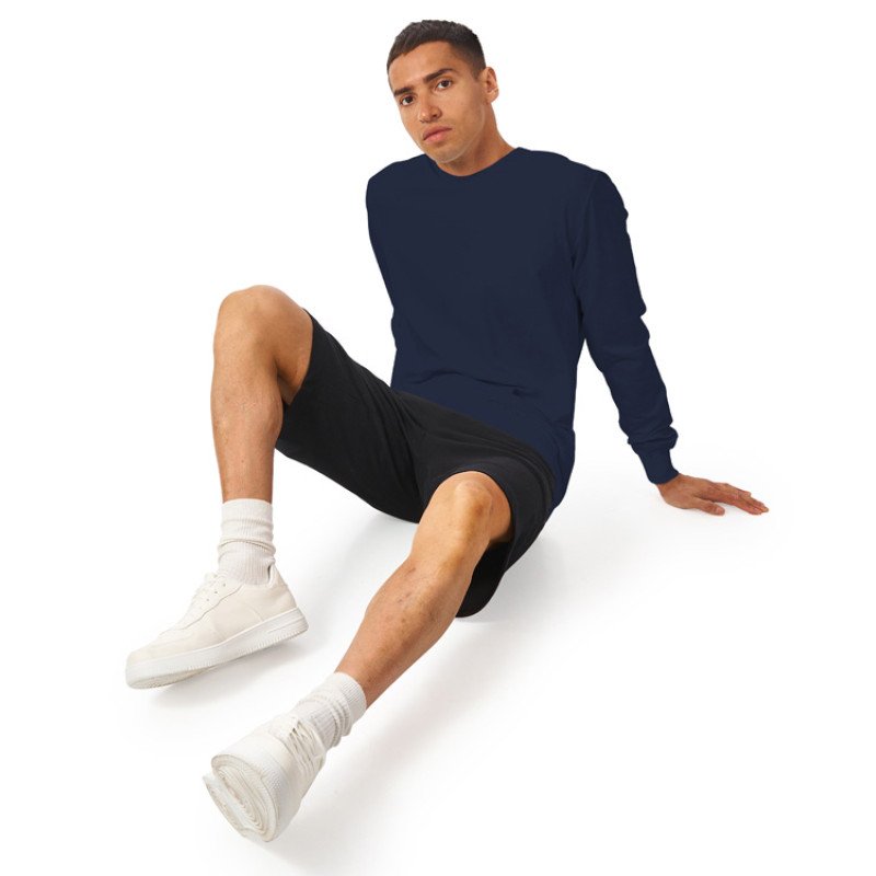 Свитшот «Warsaw» 220гр, унисекс, темно-синий