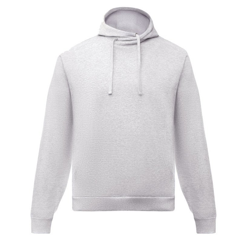 Толстовка унисекс "Stream" с капюшоном, серый меланж