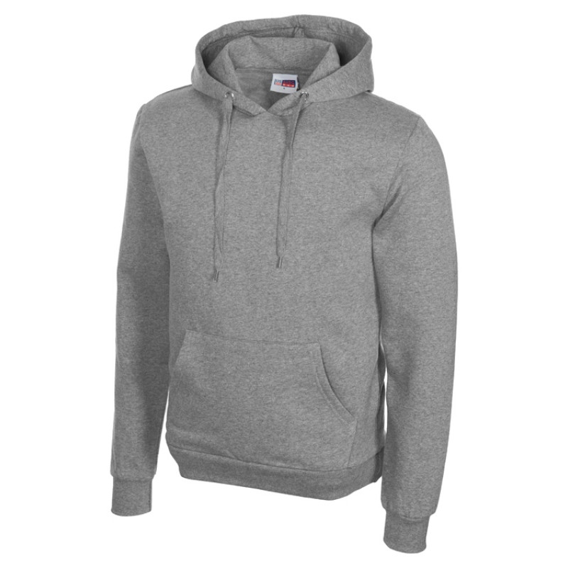 Толстовка с капюшоном "Amsterdam" мужская, серый меланж