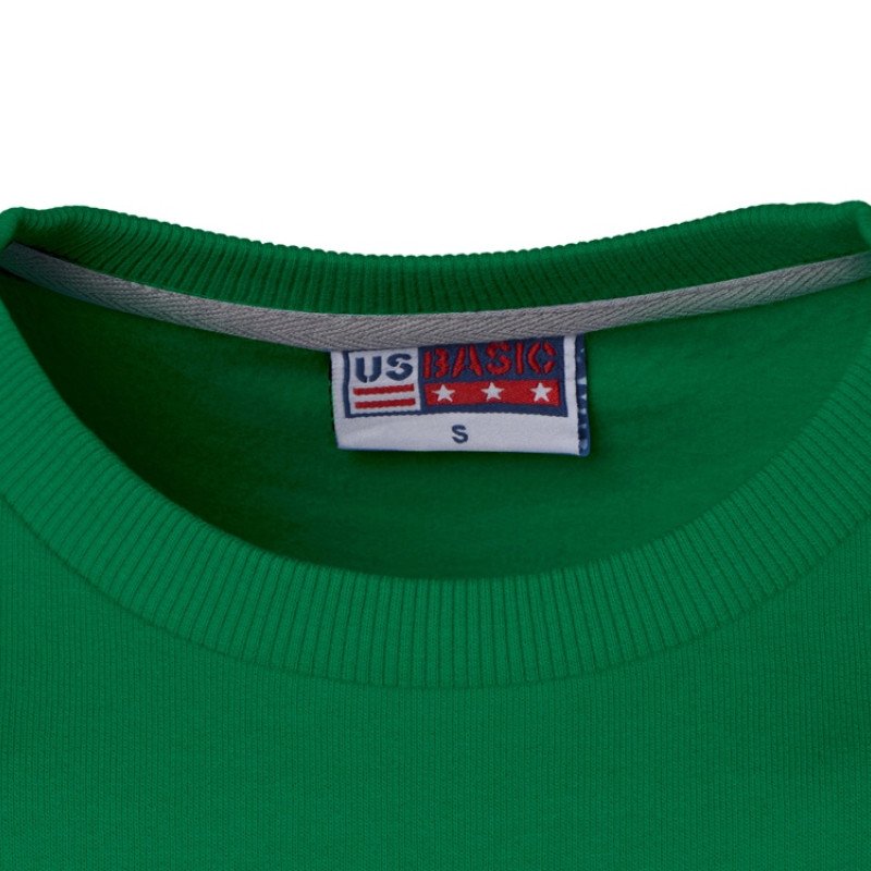 Свитшот "Motion" унисекс с начесом, зелёный