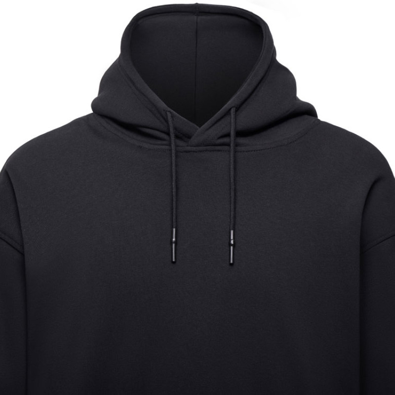 Худи оверсайз «Alpha.01» унисекс, черный