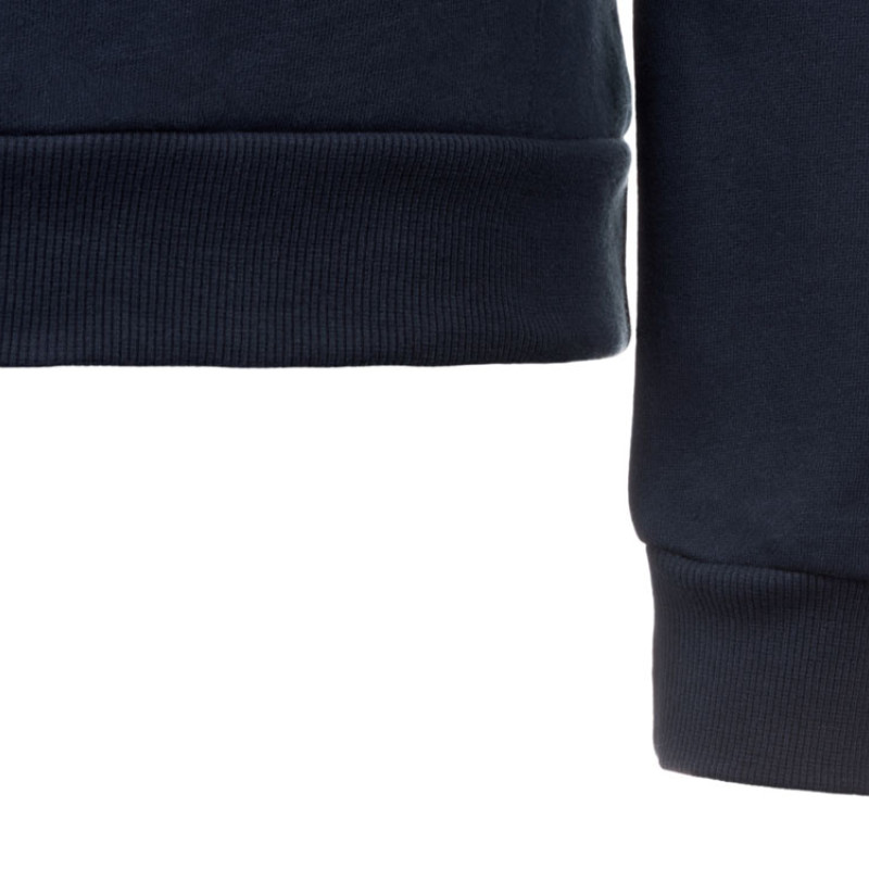 Толстовка с капюшоном "Amsterdam" мужская, темно-синий/серый меланж