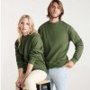 Свитшот с начесом "Clasica" унисекс, хаки