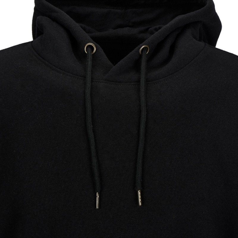 Толстовка с капюшоном оверсайз «Lisbon» унисекс, черный