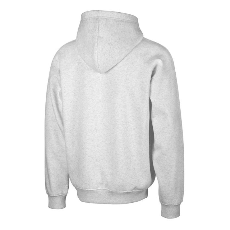 Толстовка с капюшоном оверсайз «Berlin» унисекс, белый меланж