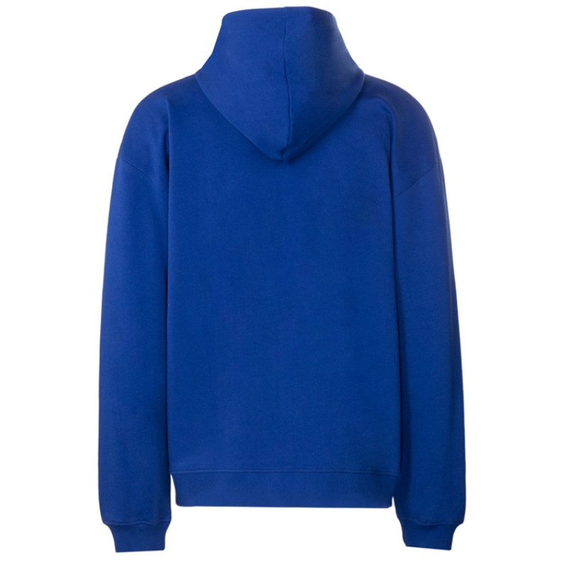 Толстовка оверсайз с капюшоном на молнии «Monaco», синий классический