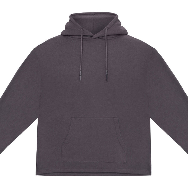 Худи оверсайз «Alpha.01» унисекс, темно-серый