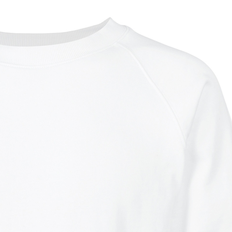 Свитшот оверсайз с рукавом реглан «Belgrade», унисекс, белый