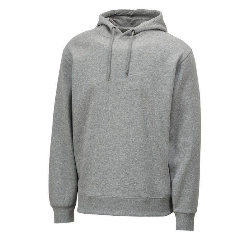 Толстовка с капюшоном оверсайз «Lisbon» унисекс, серый меланж