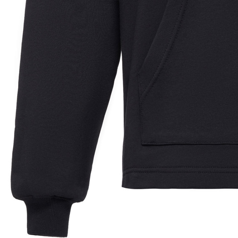 Худи оверсайз «Alpha.01» унисекс, черный