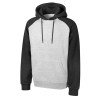 Толстовка с капюшоном «Dublin» мужская, черный/серый меланж