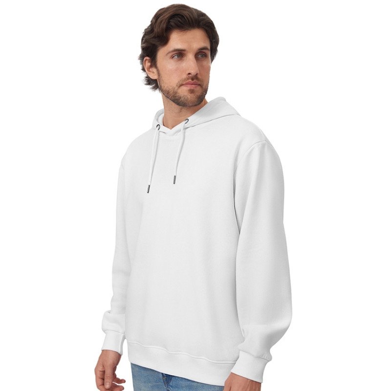 Толстовка с капюшоном оверсайз «Lisbon» унисекс, белый
